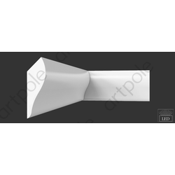 Карниз гладкий S6K12