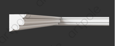 Карниз гладкий S202KT3