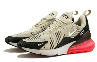 Nike Air Max 270 Бежевые с красным