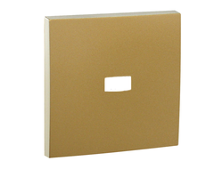Efapel 90602 TDU, Клавиша для одноклавишного выключателя с подсветкой, золото, Logus 90