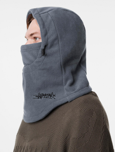 Балаклава из флиса Anteater Mask Серая фото 5
