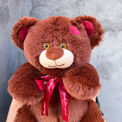 Плюшевый мишка 65 см бурый Кельвин