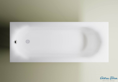 Astra-Form ванна Лира Solid Surface 170/70 см белая матовая