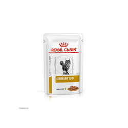 Royal Canin (Роял Канин) Urinary S/O Влажный корм (пауч) для кошек при мочекаменной болезни, в соусе 85 г