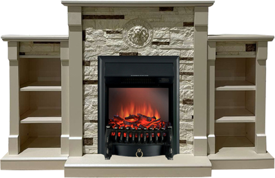 Электрокамин Гамбург SL M1 с очагом Fobos