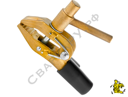 Клемма заземления Screw-600 струбцинная