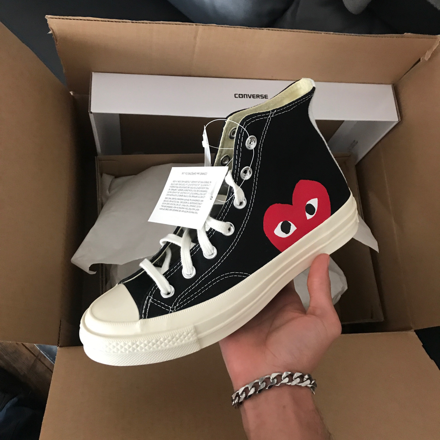 Converse x comme des garcons РєРµРґС‹