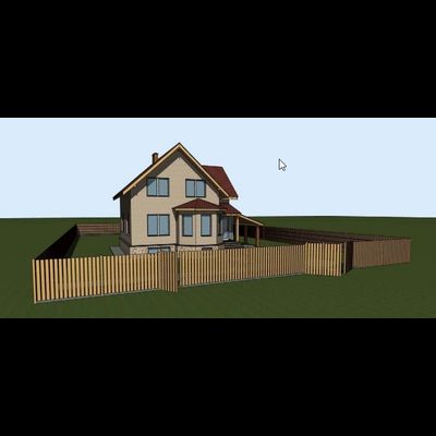 Двухэтажный дом с четырьмя спальнями 177м² (S52)