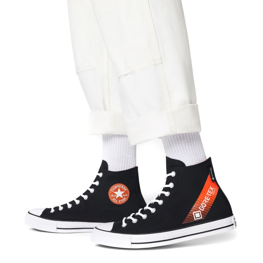 черные высокие кеды Converse Gore Tex