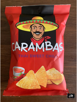 Чипсы кукурузные ТМ КАРАМБАС тайский перец 150 гр.
