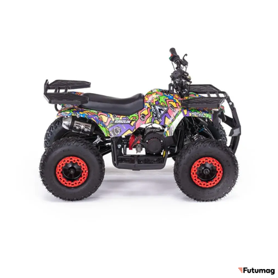 Детский квадроцикл MOTAX GRIZLIK MINI PS граффити