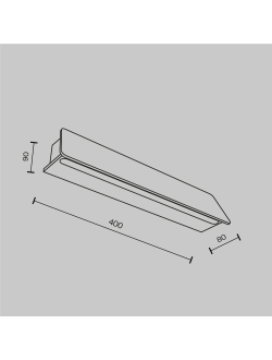 Настенный светильник (бра) Trupp, O429WL-L10GF3K