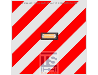 Знак Негабаритный груз светоотражающий (х мм, наклейка) | АС-ТехКом