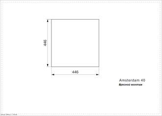 Мойка Reginox AMSTERDAM 40