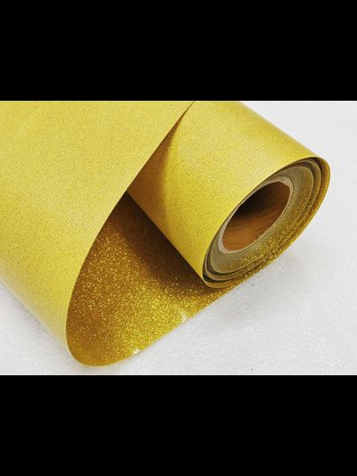 Термопленка "SEF" серия FLEXCUT GLITTER 01 GOLD, 350 мкм