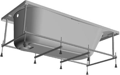 Акриловая ванна Roca BECOOL 180x80