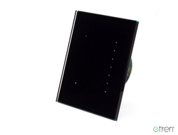Q600N (Чёрный) сенсорный диммер для ламп накаливания с функцией таймера на выключение и ИФК ДУ