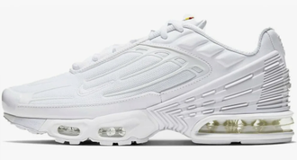 Nike Air Max TN Plus 3 White (Белые) Арт 2 сбоку