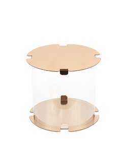 Коробки для тортов с прозрачными стенками