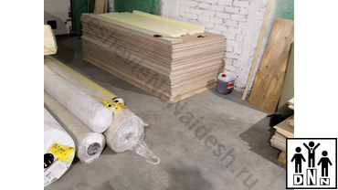 Помост для художественой гимнастики, производство