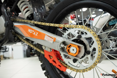 Питбайк MOTAX MX 125 Белый-оранжевый