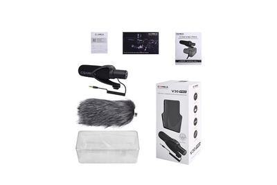 Накамерный микрофон Comica CVM-V30 PRO Black