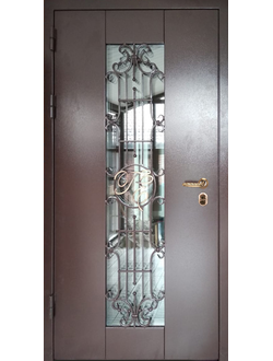 №53. Дверь в коттедж (Авангард+). Профильная конструкция