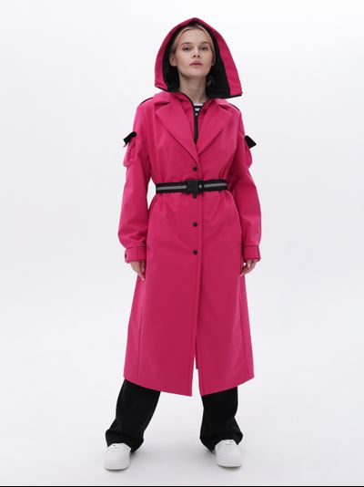 Плащ Palletoque Фуксия