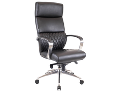 Кресло Everprof President Экокожа Черный