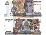 Камбоджа 2000 риелей 2022 г.