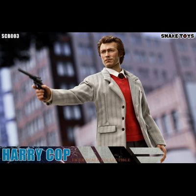 ПРЕДЗАКАЗ - Гарри Каллахан (Клинт Иствуд, "Грязный Гарри")  - Коллекционная фигурка 1/6 Police series classic Harry Cop (SCB03) - SNAKE TOYS ?ЦЕНА: 19900 РУБ.?