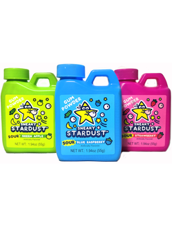 Кидсмания Sneaky Stardust Звездная пыль Кислый порошок-жвачка 55 гр (12 шт)