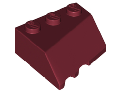 Wedge 3 x 3 Sloped Right, Dark Red (48165 / 6257449)