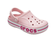 Crocs Bayaband Clogs Детские бледно-розовые