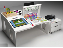 Профессиональный стол логопеда Инклюзив Лого-Про Макс Плюс производство РФ