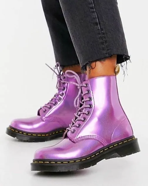 ICED METALLIC dr. martens женские