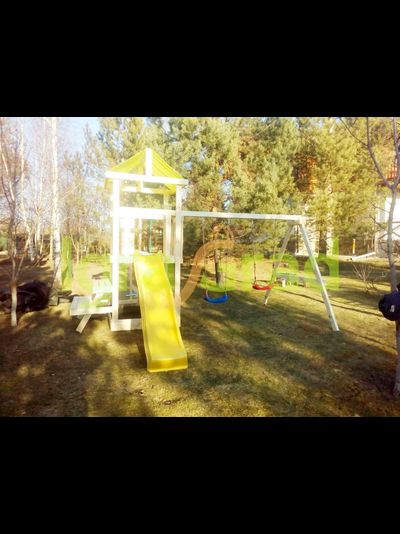 Детская площадка IgraGrad Крафтик со столиком и рукоходом