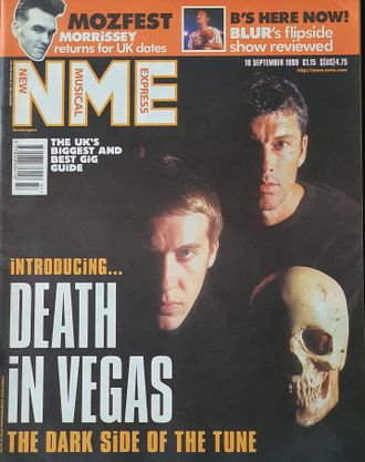 NME Magazine 18 September 1999 Death In Vegas, Иностранные музыкальные журналы, Intpressshop