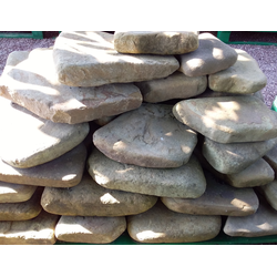 Песчаная Желтая плитка, фракция 30-40 см