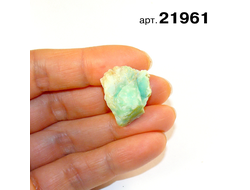 Хризопраз натуральный (необработанный) Казахстан арт.21961: 5,0г - 24*18*15мм