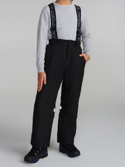 Брюки утепленные детские 26C-1448, черные