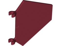 Flag 5 x 6 Hexagonal, Dark Red (x1435 / 4279581 / 6075221 / 6136881)