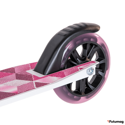 Складной городской самокат TechTeam Comfort 125R 2022 фиолетовый