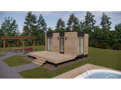 Модуль дома &quot;Фиеста&quot; (с террасой)