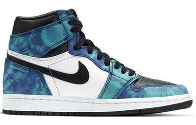 оригинальные женские кроссовки Nike Air Jordan 1 Womens Retro High OG 'Tie-Dye' CD0461-100