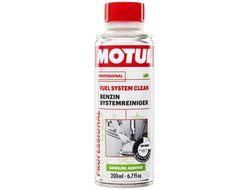 Очиститель топливной системы бензинового двигателя  Motul Additive  Fuel System Clean Moto   - 0,2 Л (108265)