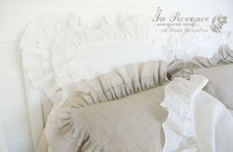 Постельное белье Прованс, льняное постельное