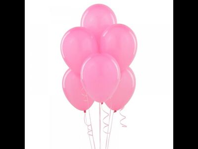 Розовые шары 10 шт
