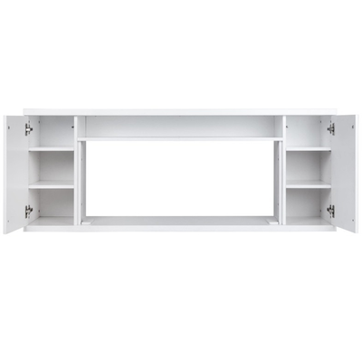 Линейный электрический камин Bergen WT с очагом Flash 36