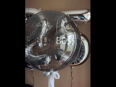 Композиция из шаров "босс"